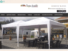 Tablet Screenshot of carpasecuador.com